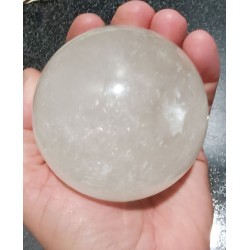 Gia Certified 5,474 Carat Translucent Calcite Sphere 3.62" $1Nr